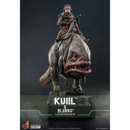 Hot Toys Star Wars - Kuiil and Blurrg - The Mandalorian