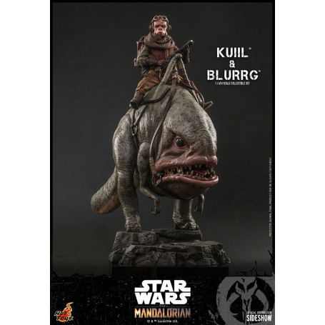 Hot Toys Star Wars - Kuiil and Blurrg - The Mandalorian