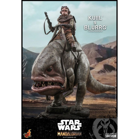 Hot Toys Star Wars - Kuiil and Blurrg - The Mandalorian