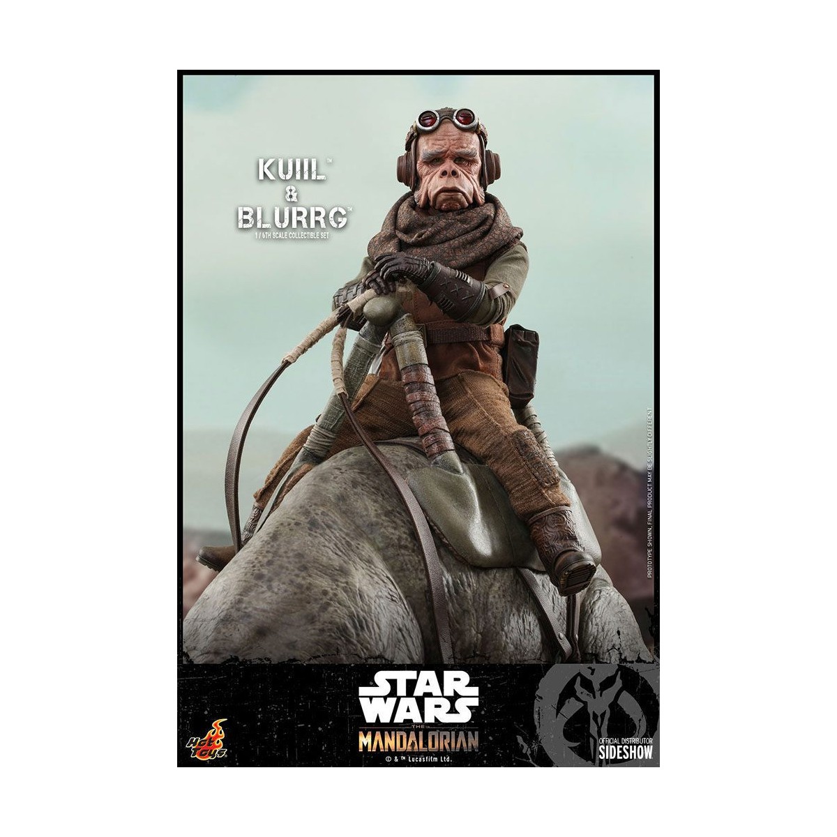 Hot Toys Star Wars - Kuiil and Blurrg - The Mandalorian
