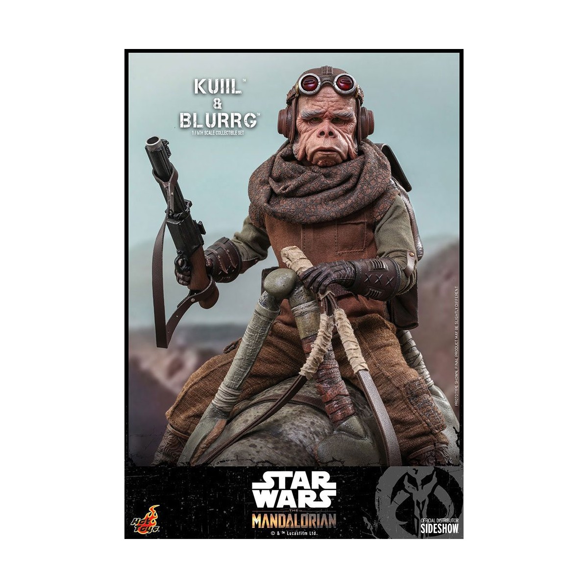 Hot Toys Star Wars - Kuiil and Blurrg - The Mandalorian