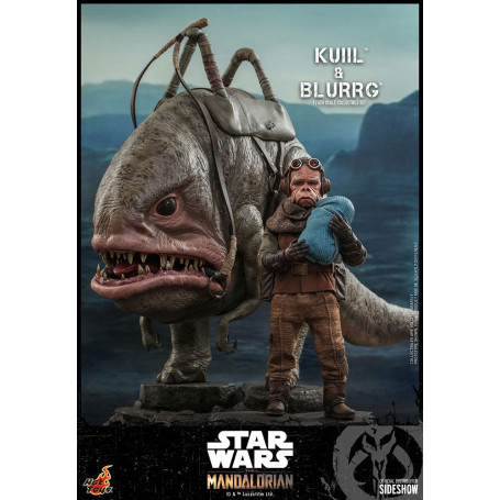 Hot Toys Star Wars - Kuiil and Blurrg - The Mandalorian