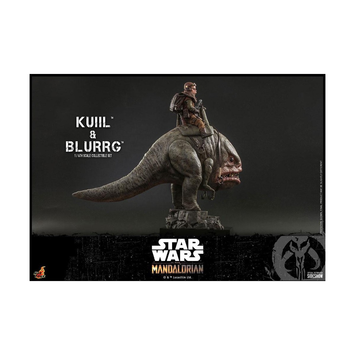 Hot Toys Star Wars - Kuiil and Blurrg - The Mandalorian