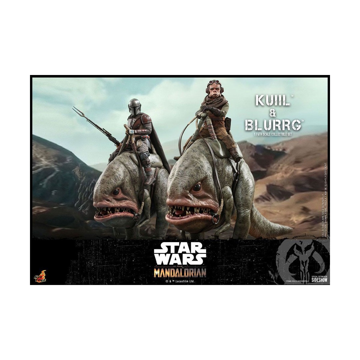 Hot Toys Star Wars - Kuiil and Blurrg - The Mandalorian