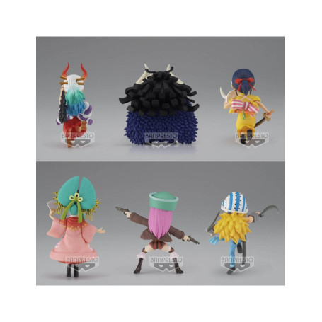 Banpresto One Piece - WCF The Great Pirates 100 Landscapes Vol. 8 - Set of 6 figures