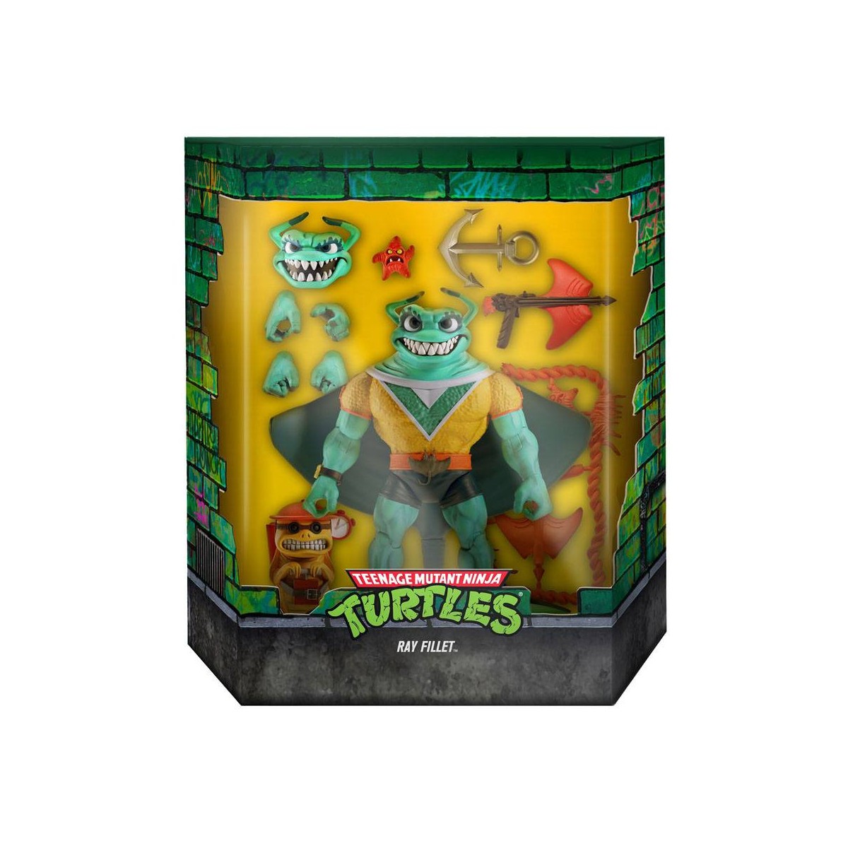 Super 7 - TMNT - Ultimates RAY FILLET - Teenage Mutant Ninja Turtles