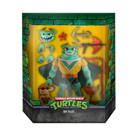 Super 7 - TMNT - Ultimates RAY FILLET - Teenage Mutant Ninja Turtles