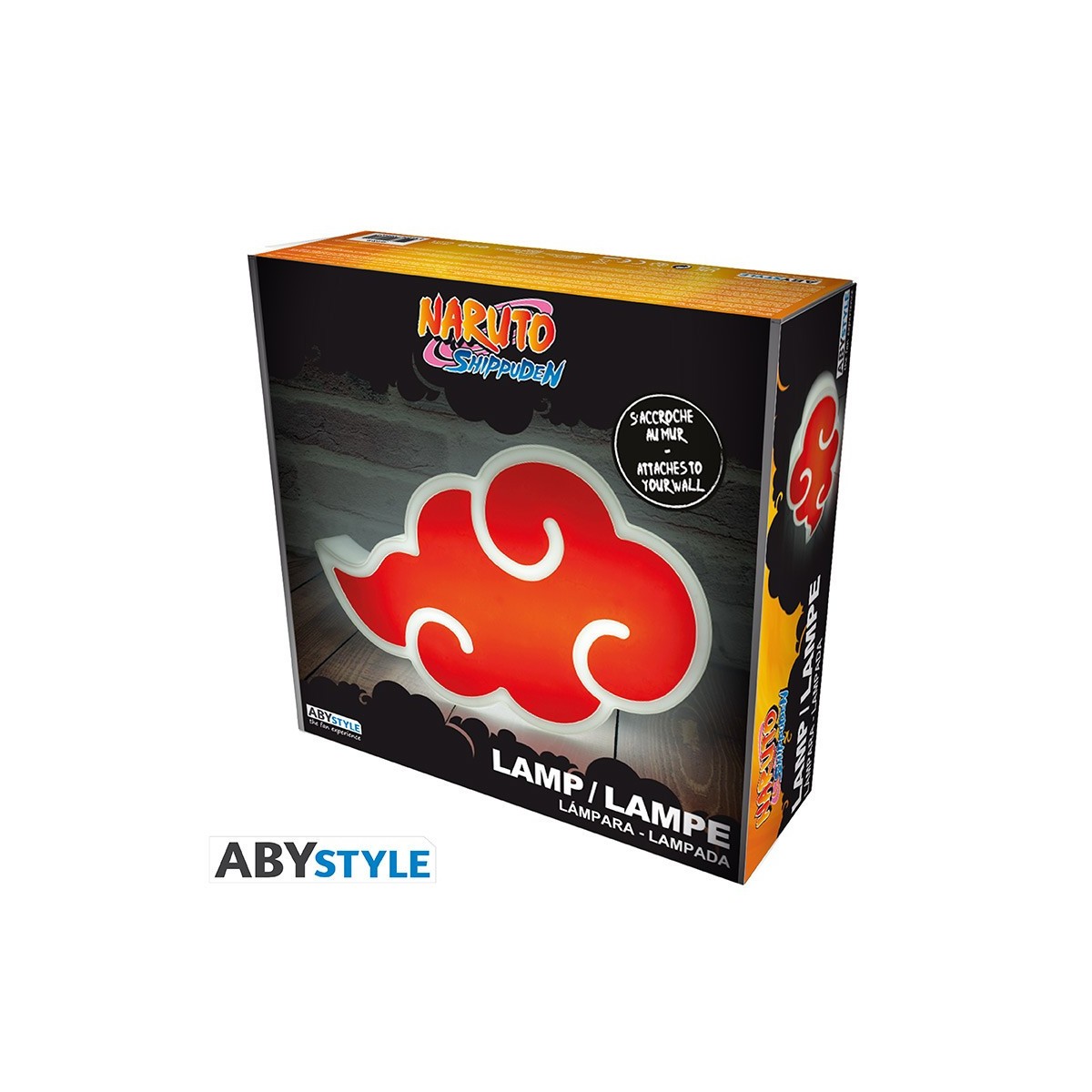 ABYstyle - NARUTO SHIPPUDEN - Lamp - Akatsuki Cloud