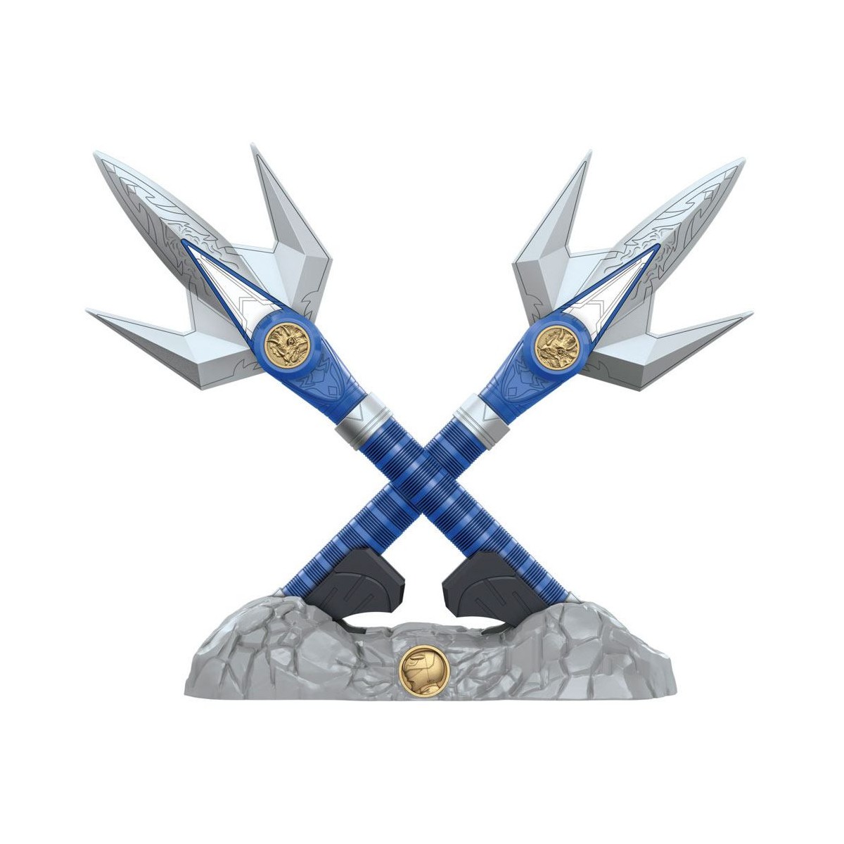 Hasbro - BLUE RANGER POWER LANCER 1:1 - Mighty Morphin Power Rangers Lightning Collection