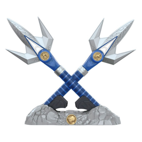 Hasbro - BLUE RANGER POWER LANCER 1:1 - Mighty Morphin Power Rangers Lightning Collection