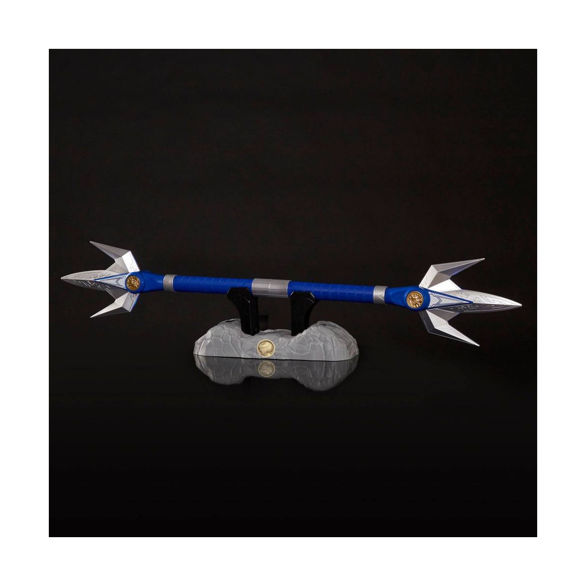 Hasbro - BLUE RANGER POWER LANCER 1:1 - Mighty Morphin Power Rangers Lightning Collection