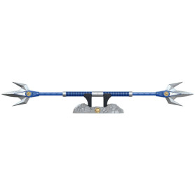 Hasbro - BLUE RANGER POWER LANCER 1:1 - Mighty Morphin Power Rangers Lightning Collection