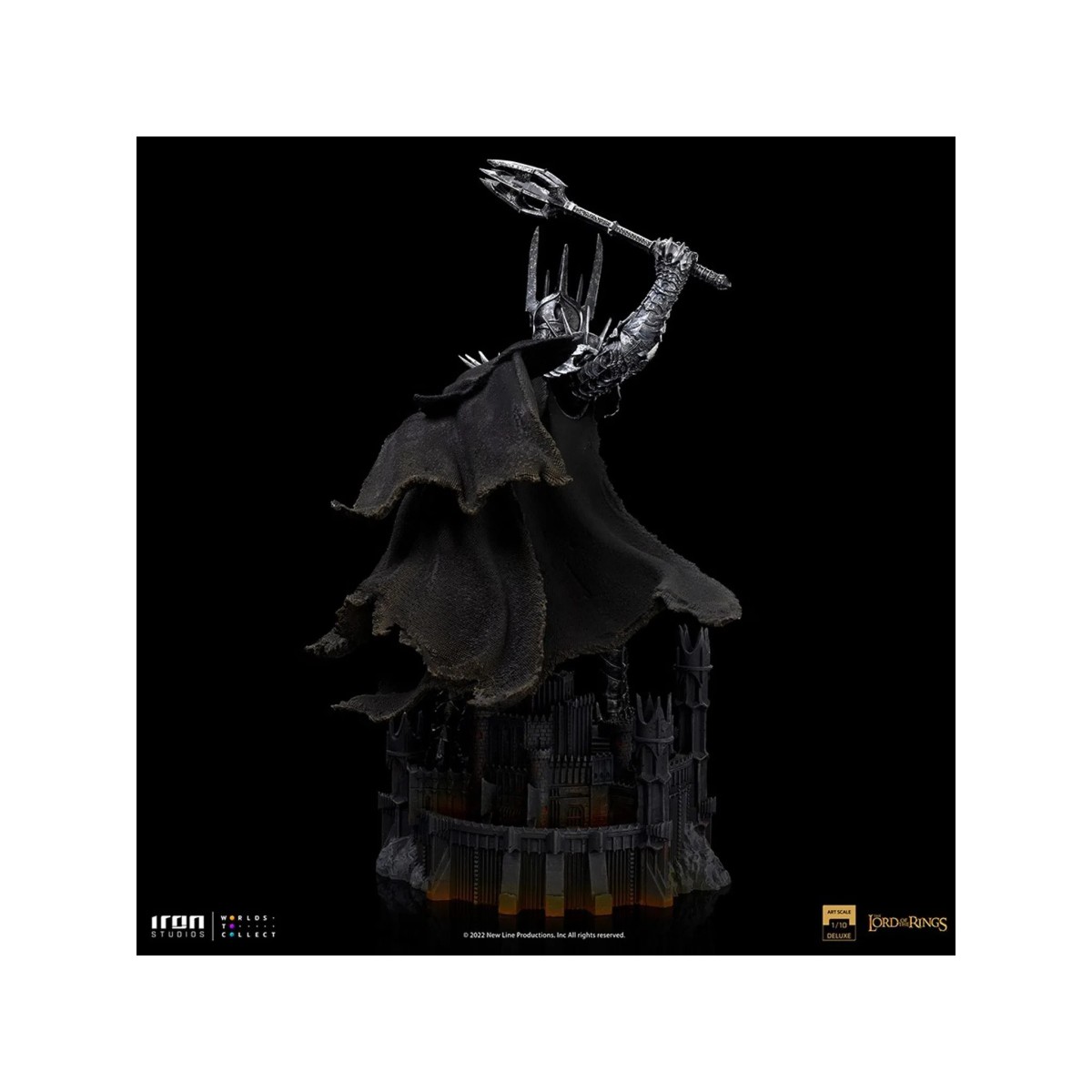 IRON STUDIOS - SAURON - Deluxe Art Scale 1/10 - The Lord Of The Rings