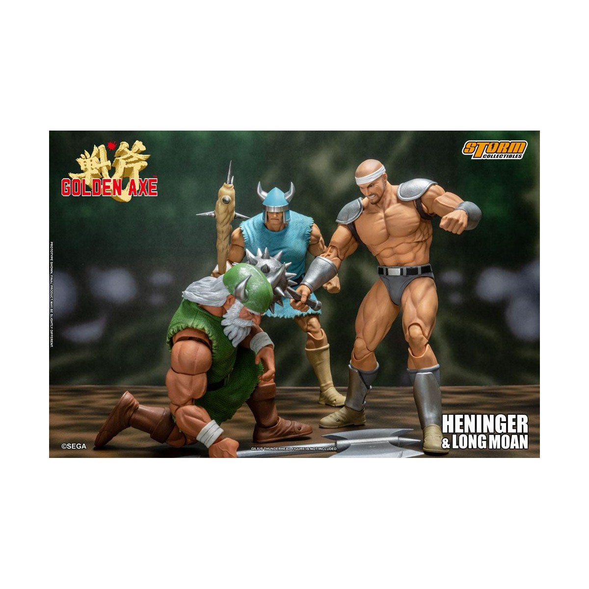 Storm Collectibles - Golden Axe - Heninger & Long Moan 2-pack 1/12