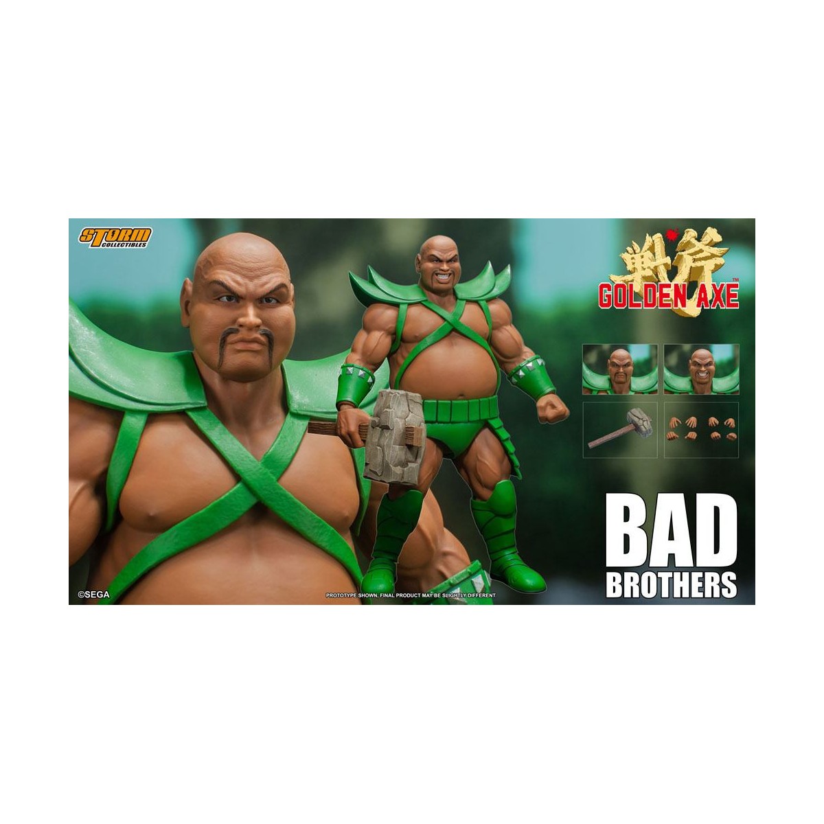 Storm Collectibles - Golden Axe - Bad Brothers 1/12
