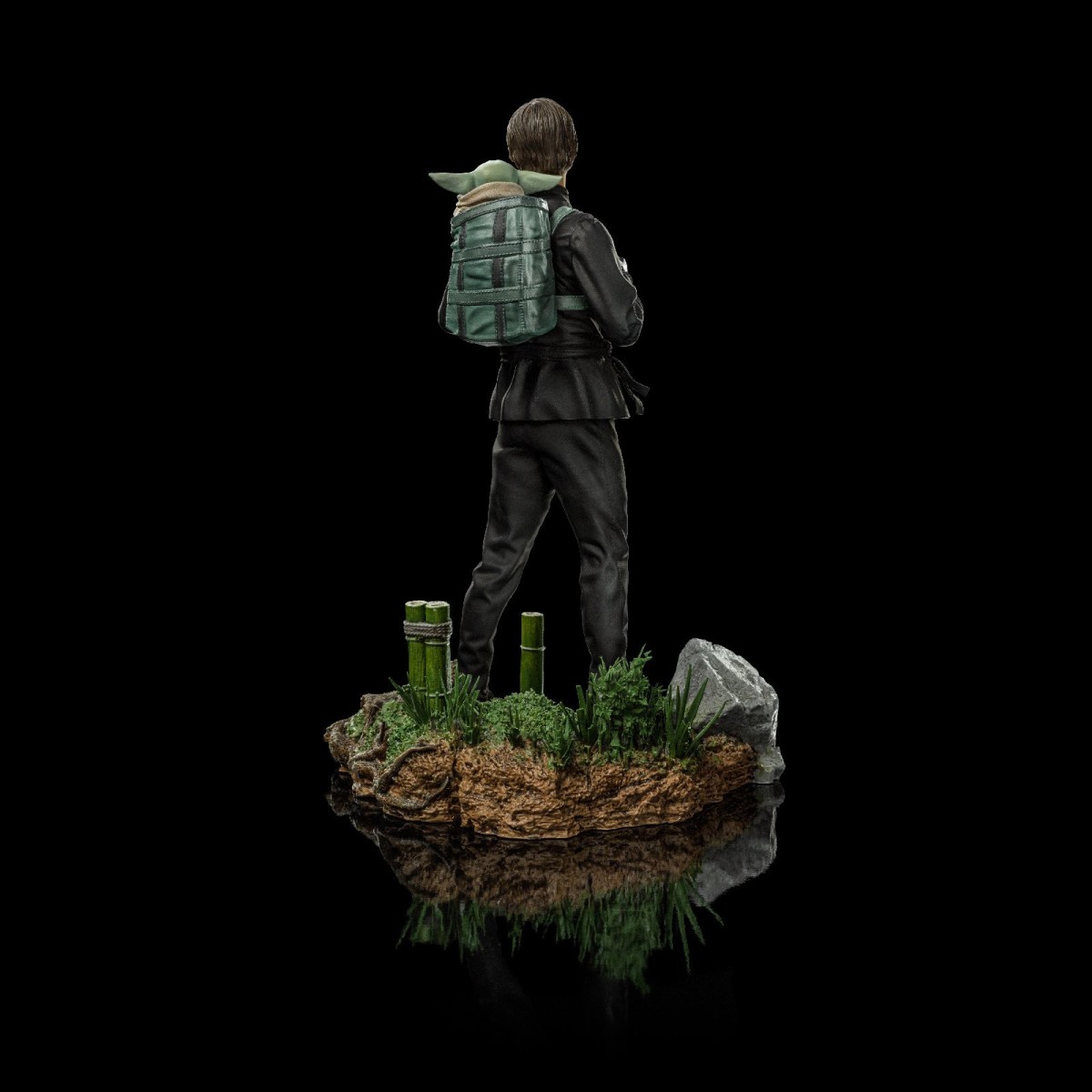 IRON STUDIOS - Luke Skywalker and Grogu Training 1:10 BDS Art Scale 1/10 - Star Wars The Book of Boba Fett