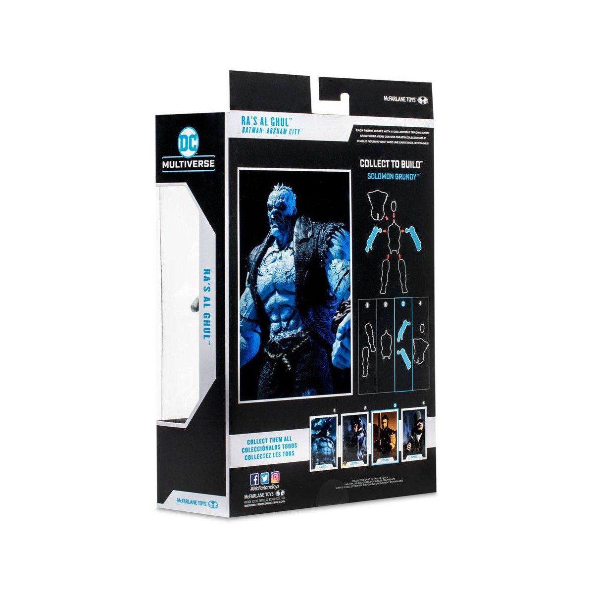 Mc Farlane DC Gaming - Ra's Al Ghul Arkham City 1/12 - Build A Solomon Grundy