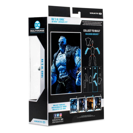 Mc Farlane DC Gaming - Ra's Al Ghul Arkham City 1/12 - Build A Solomon Grundy