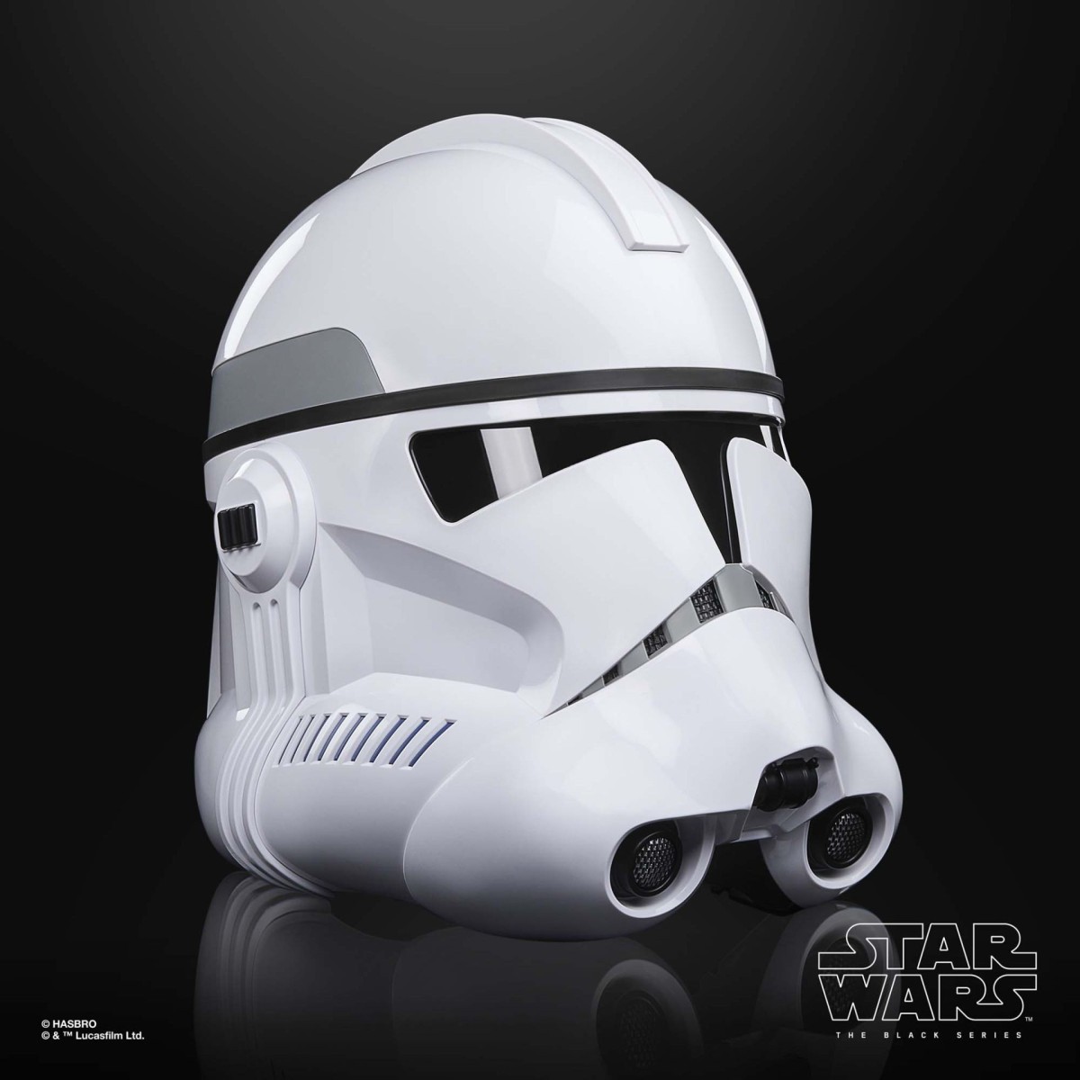 Hasbro - Clone Trooper Phase II Premium Electronic Helmet - Star Wars Black Series