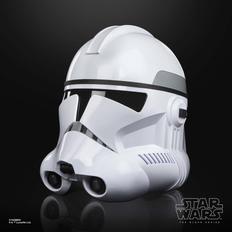 Hasbro - Clone Trooper Phase II Premium Electronic Helmet - Star Wars Black Series