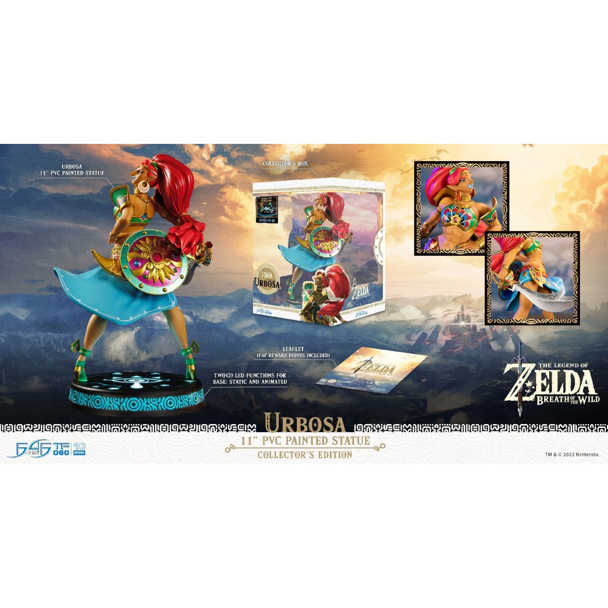 F4F Urbosa Breath of the Wild Collector The Legend of Zelda PVC figure