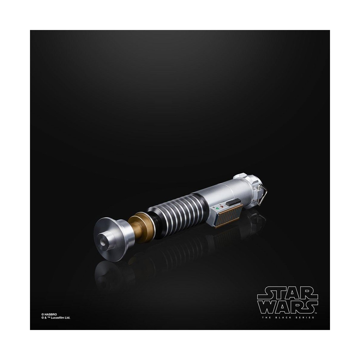 Hasbro - Luke Skywalker Force Fx Lightsaber - Black Serie Replica Elite