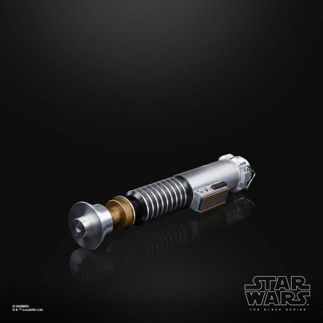 Hasbro - Luke Skywalker Force Fx Lightsaber - Black Serie Replica Elite