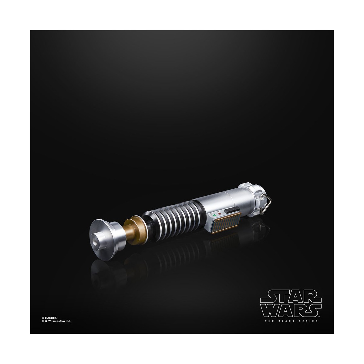 Hasbro - Luke Skywalker Force Fx Lightsaber - Black Serie Replica Elite