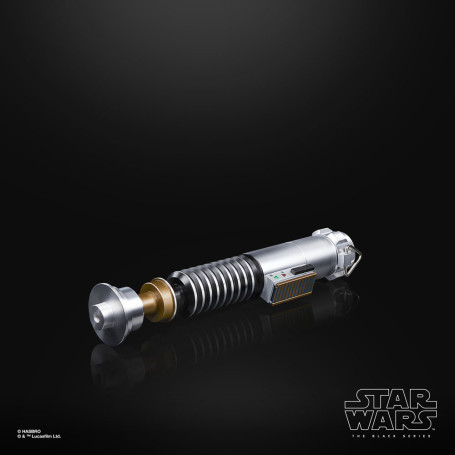Hasbro - Luke Skywalker Force Fx Lightsaber - Black Serie Replica Elite