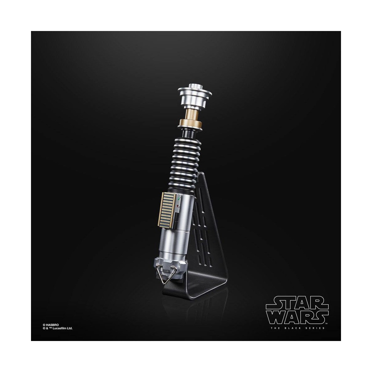 Hasbro - Luke Skywalker Force Fx Lightsaber - Black Serie Replica Elite