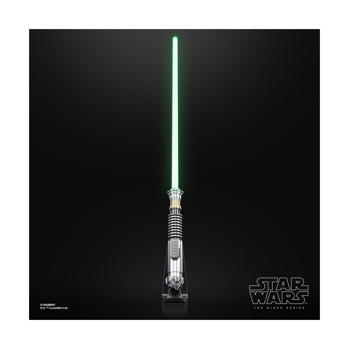 Hasbro - Luke Skywalker Force Fx Lightsaber - Black Serie Replica Elite