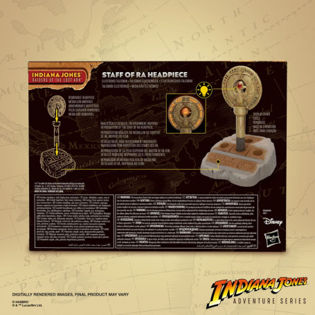 Hasbro - Ra's Scepter Medallion - Indiana Jones Adventure Series: Raiders of the Lost Ark replica 1/1