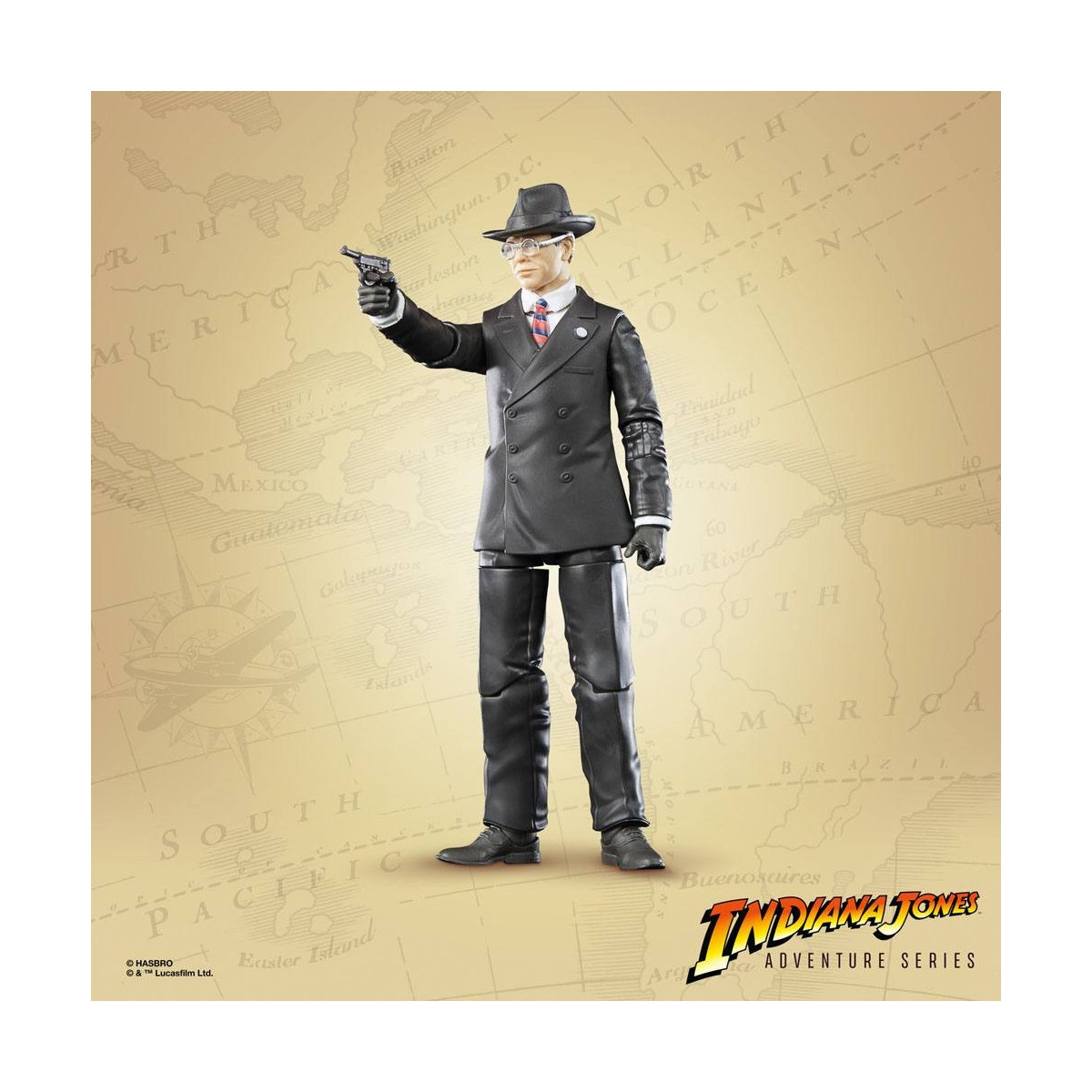 Hasbro - Major Arnold Toht - Indiana Jones Adventure Series: Raiders of the Lost Ark 1/12