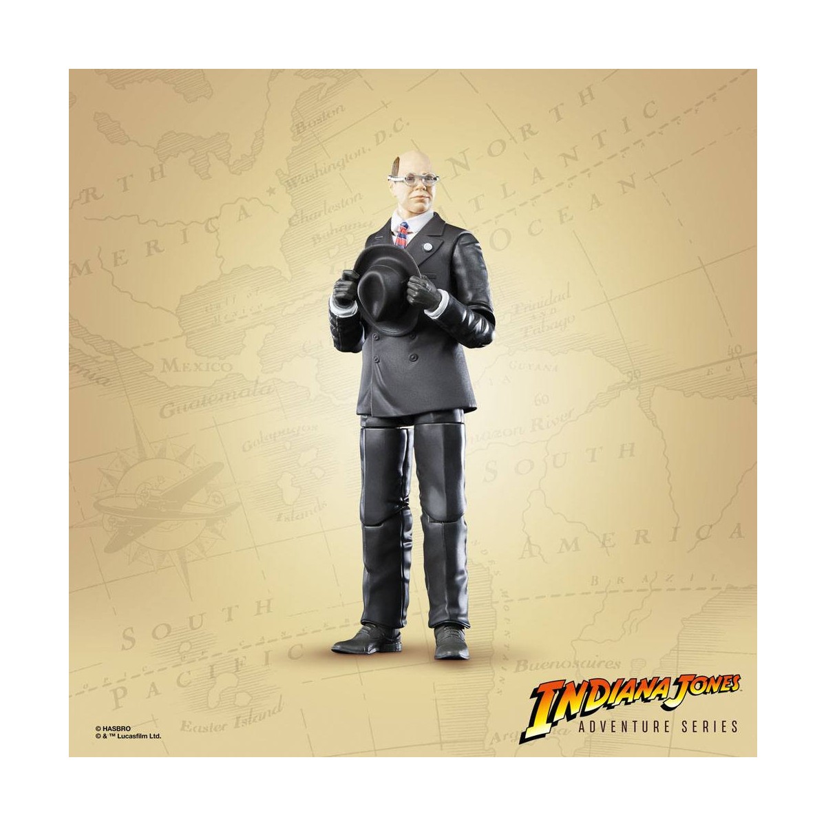 Hasbro - Major Arnold Toht - Indiana Jones Adventure Series: Raiders of the Lost Ark 1/12