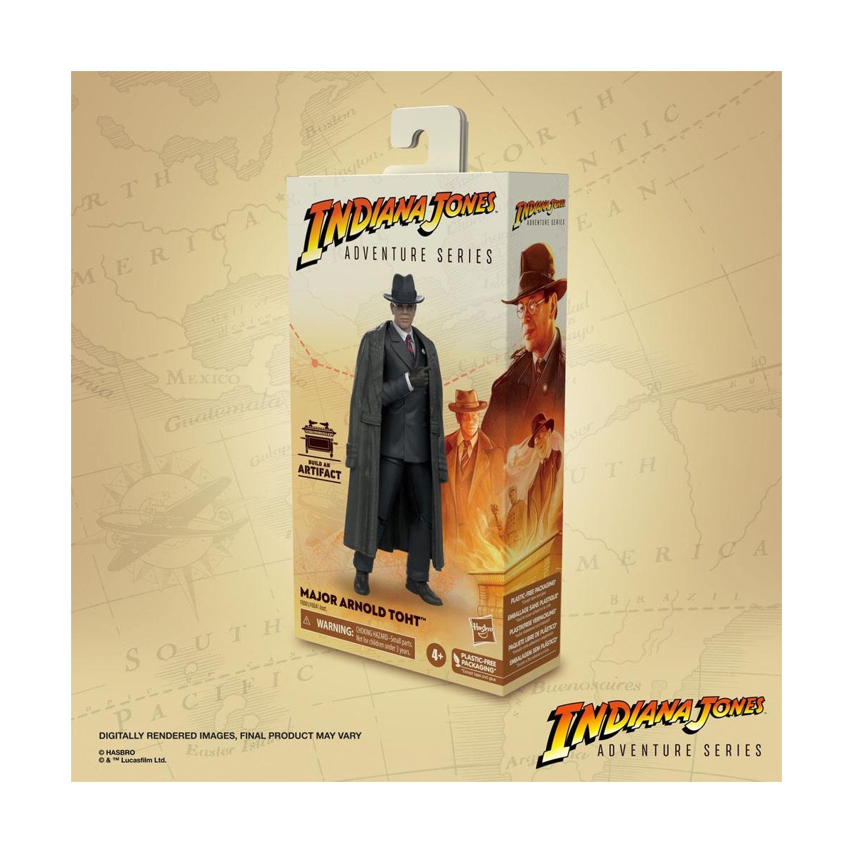 Hasbro - Major Arnold Toht - Indiana Jones Adventure Series: Raiders of the Lost Ark 1/12