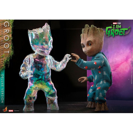 Hot Toys Movie Masterpiece - GROOT DELUXE - Je s'appelle Groot - I