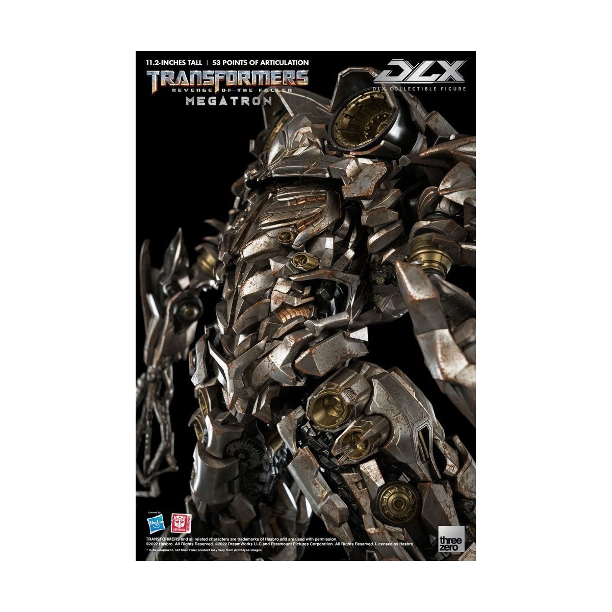 Three0 Transformers - DLX MEGATRON - Transformers 2: The Revenge