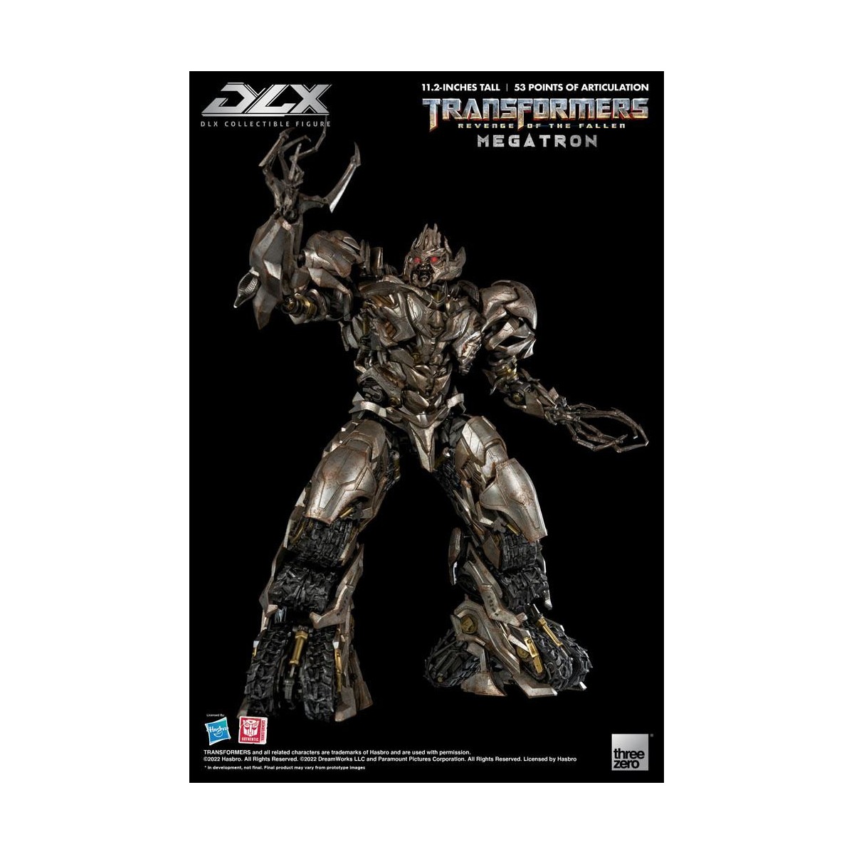 Three0 Transformers - DLX MEGATRON - Transformers 2: The Revenge