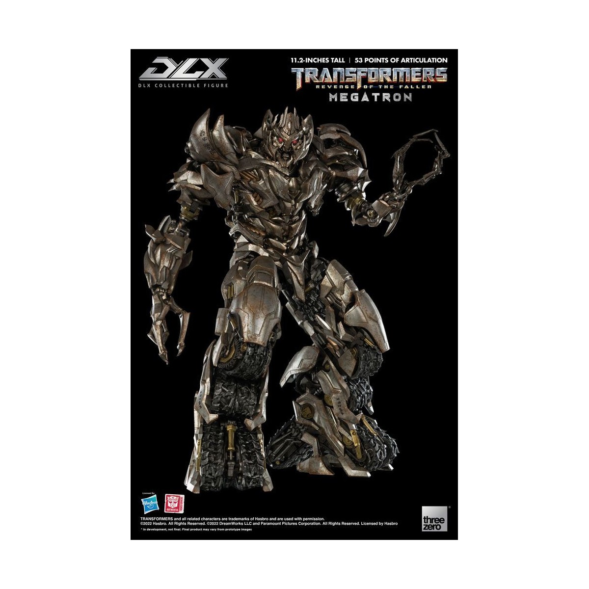 Three0 Transformers - DLX MEGATRON - Transformers 2: The Revenge