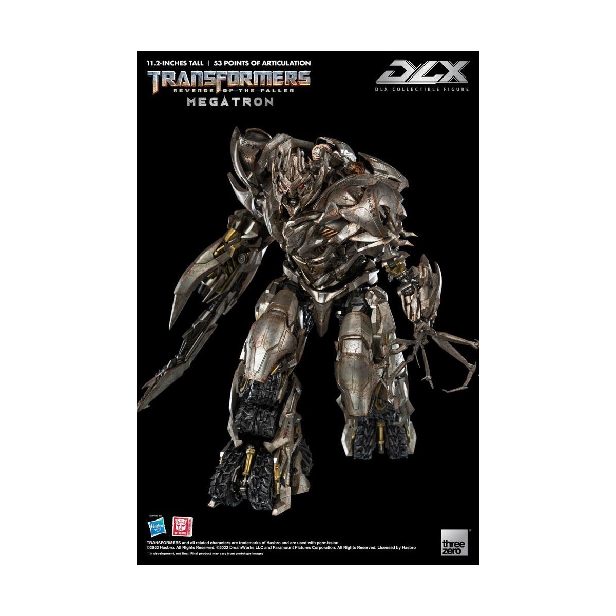 Three0 Transformers - DLX MEGATRON - Transformers 2: The Revenge