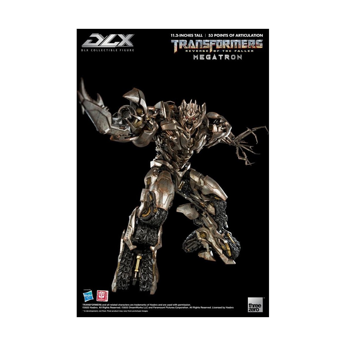 Three0 Transformers - DLX MEGATRON - Transformers 2: The Revenge