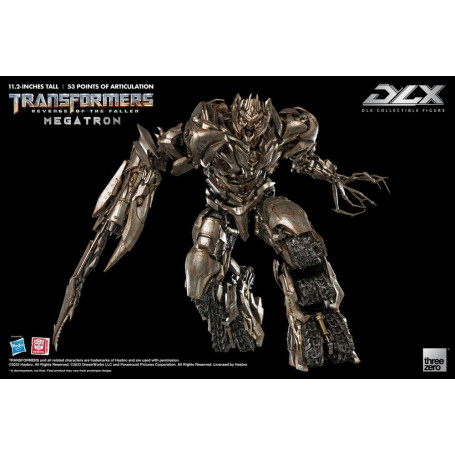 Three0 Transformers - DLX MEGATRON - Transformers 2: The Revenge