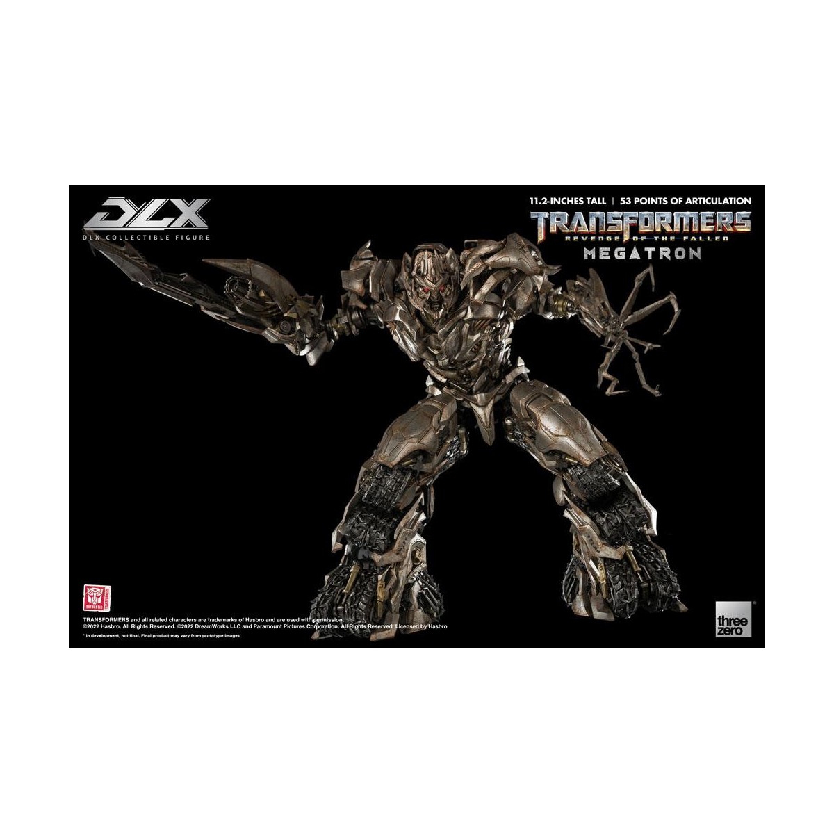 Three0 Transformers - DLX MEGATRON - Transformers 2: The Revenge