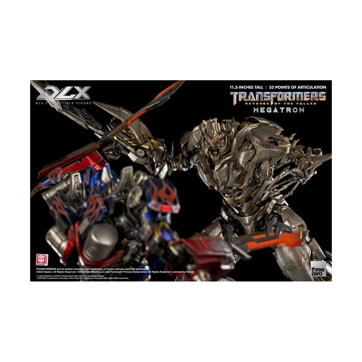 Three0 Transformers - DLX MEGATRON - Transformers 2: The Revenge