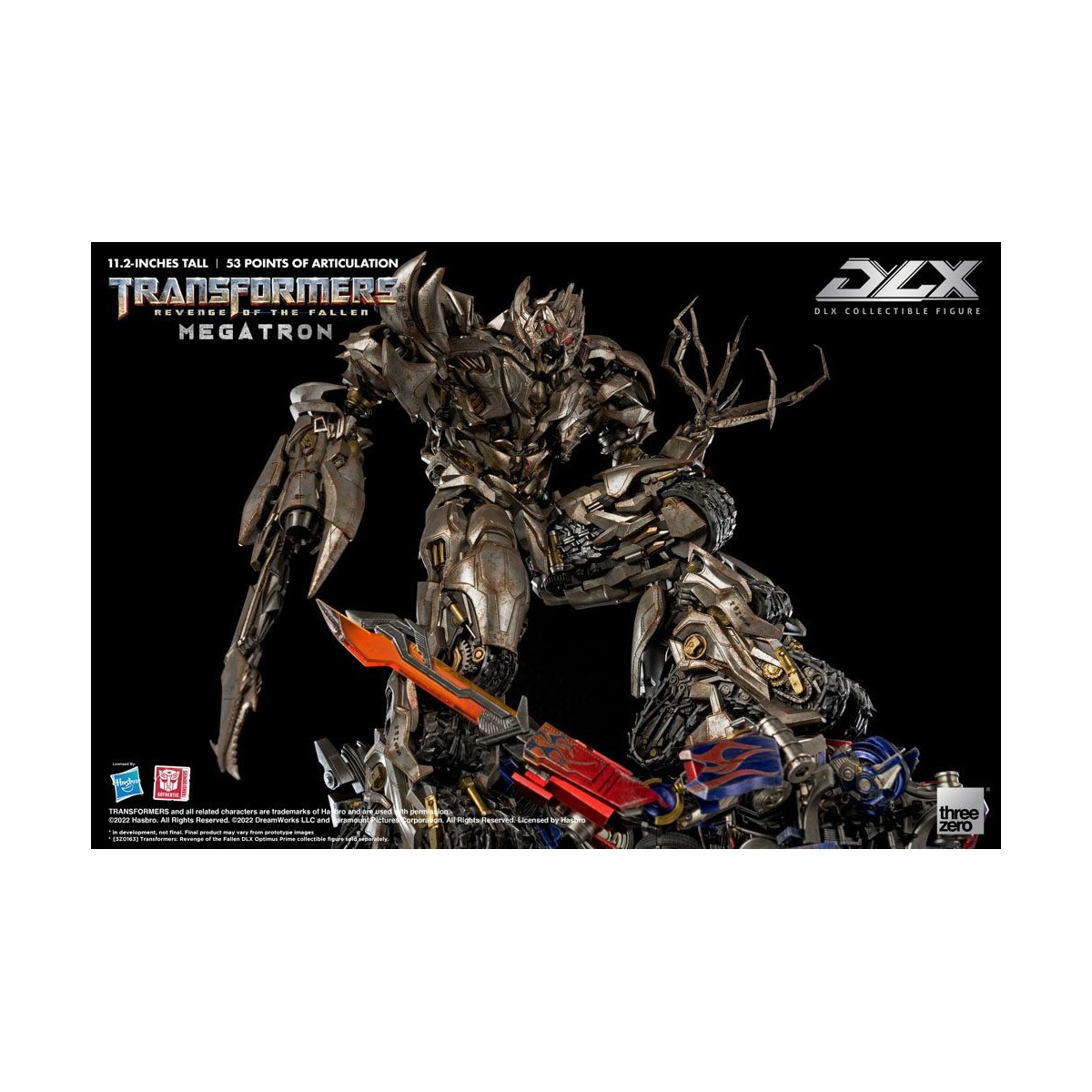 Three0 Transformers - DLX MEGATRON - Transformers 2: The Revenge