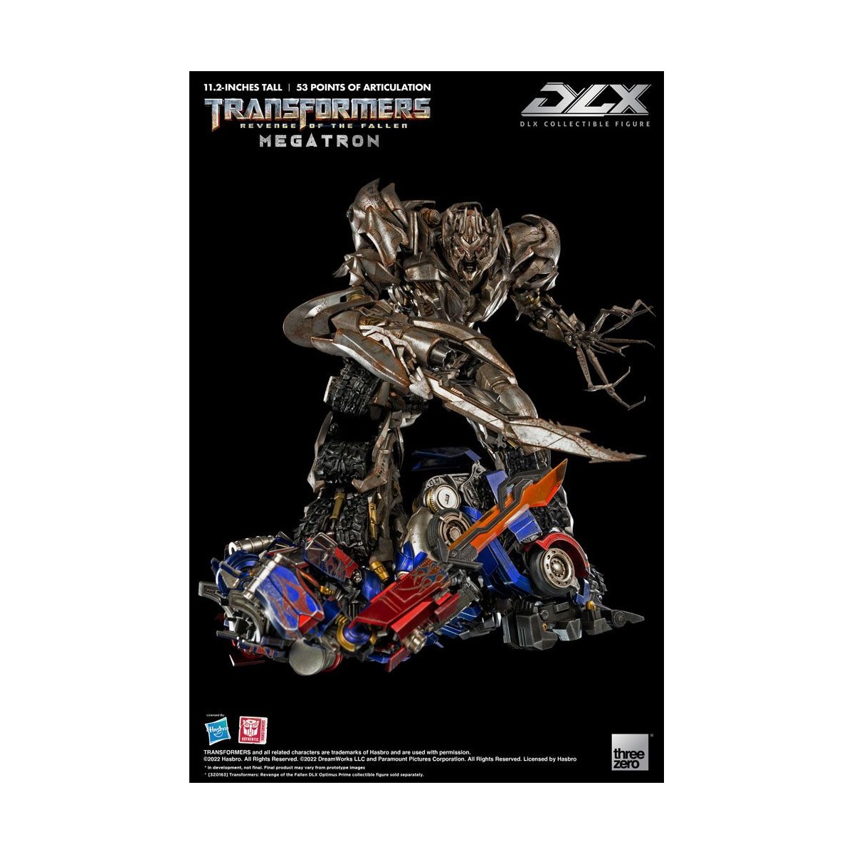 Three0 Transformers - DLX MEGATRON - Transformers 2: The Revenge