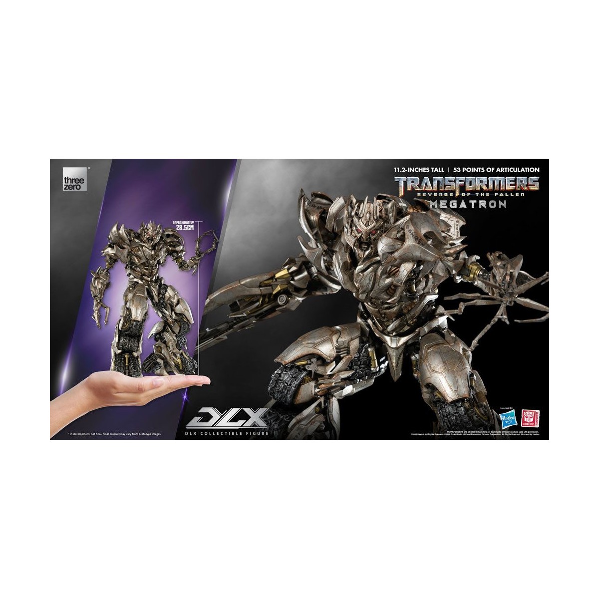 Three0 Transformers - DLX MEGATRON - Transformers 2: The Revenge