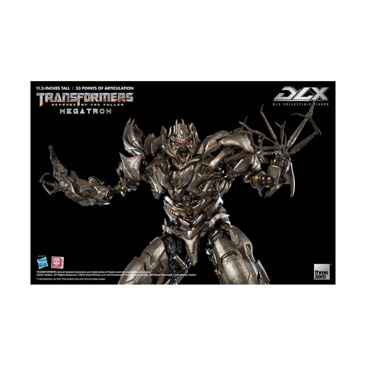 Three0 Transformers - DLX MEGATRON - Transformers 2: The Revenge