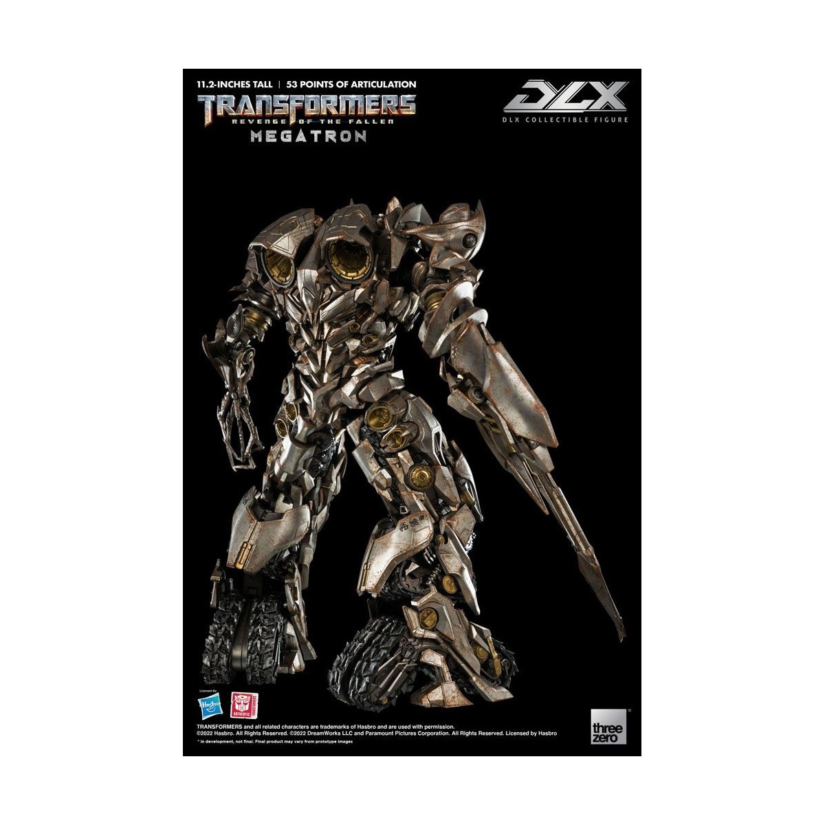 Three0 Transformers - DLX MEGATRON - Transformers 2: The Revenge