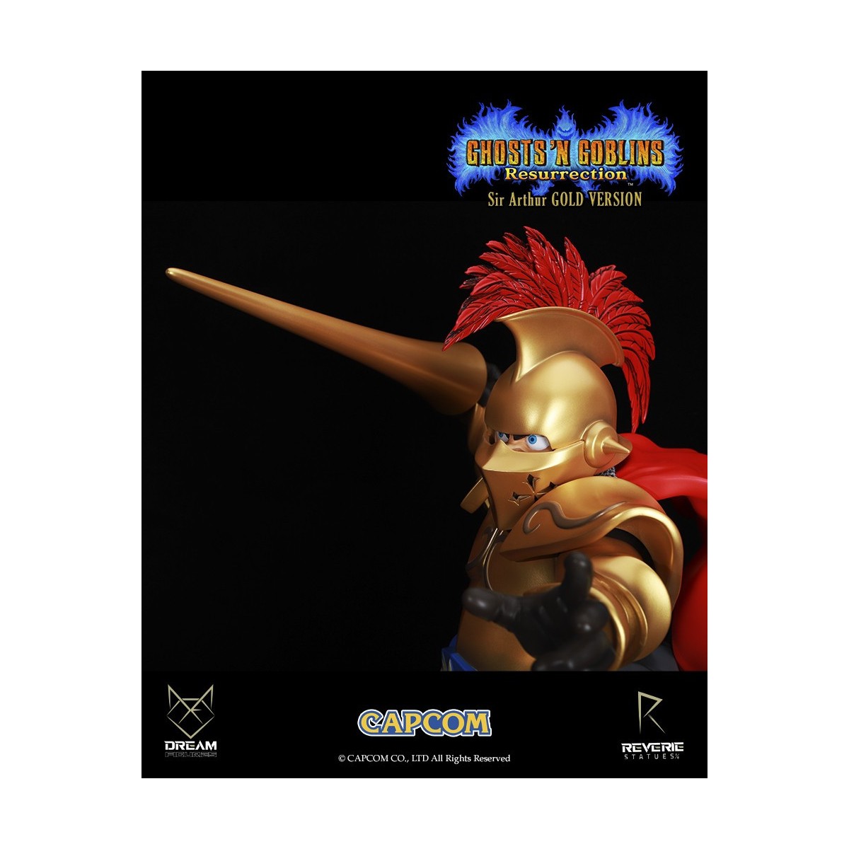 Dream Figures - Sir Arthur Gold Armor - Ghost 'n Goblins Resurrection